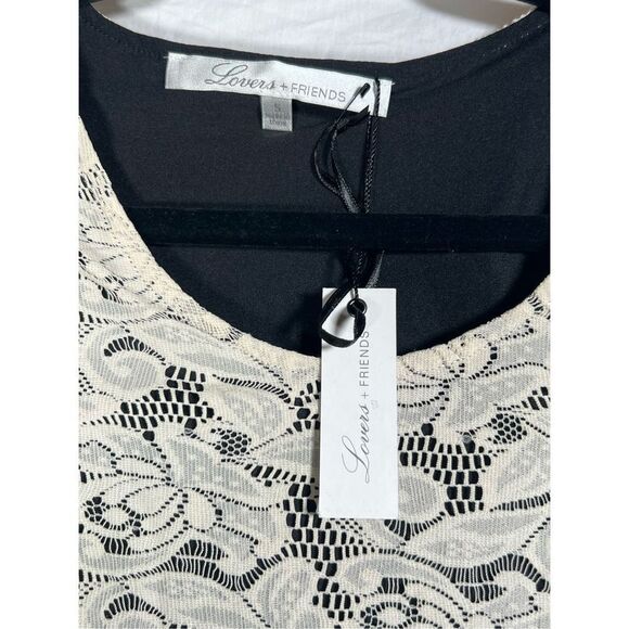 Lovers + Friends Revolve Women’s Sway Lace Bodycon Dress Cream Size‎ Small - Picture 3 of 7